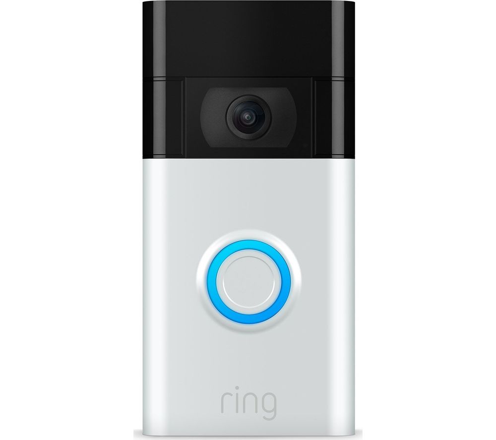 RING Video Doorbell 1 (2nd Gen) - Satin Nickel