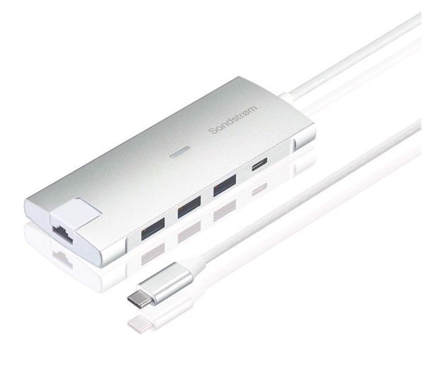 Sandstrom Smhbcpd21 8 Port Usb Type C Connection Hub