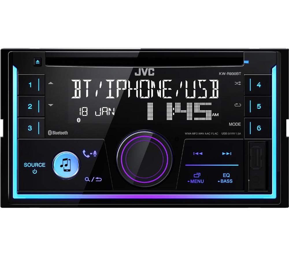 JVC KW-R930BT Smart Bluetooth Car Radio