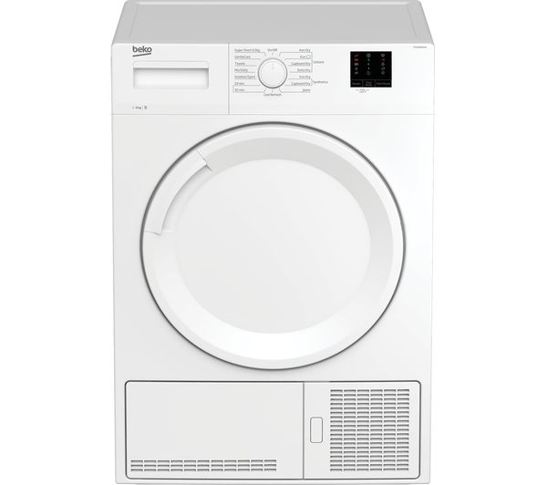 Image of BEKO DTKCE80021W 8 kg Condenser Tumble Dryer - White