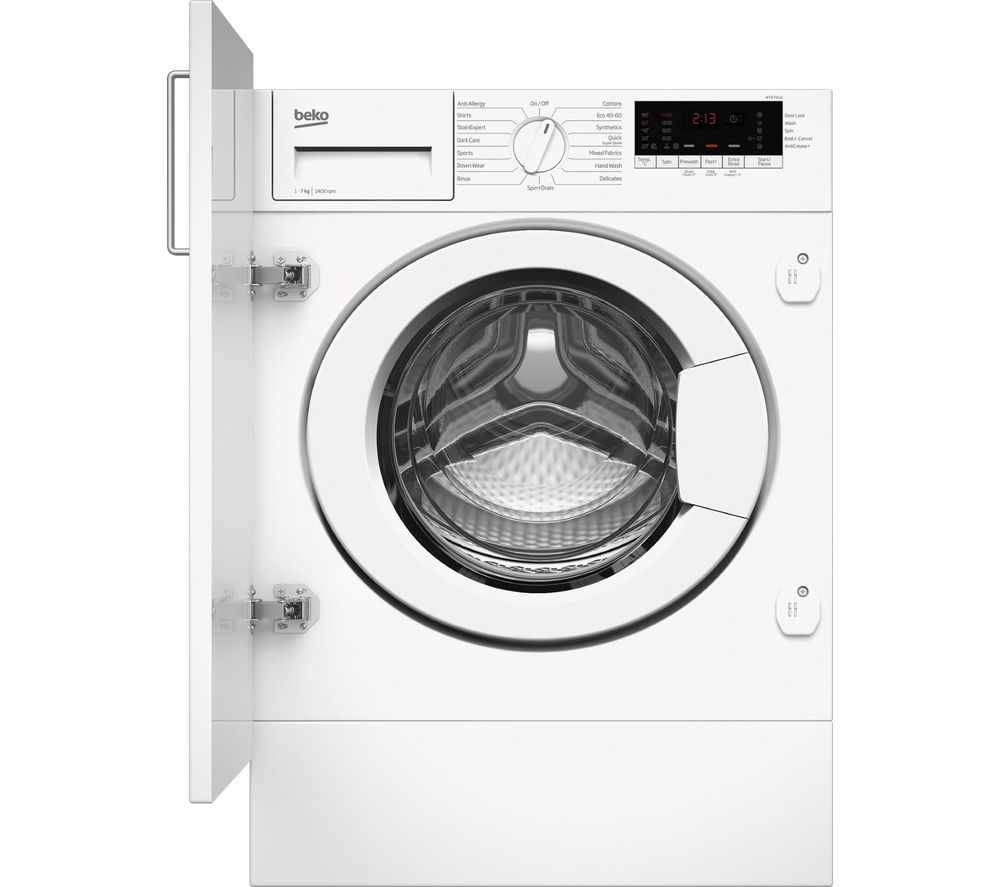 WTIK74111 Integrated 7 kg 1400 Spin Washing Machine