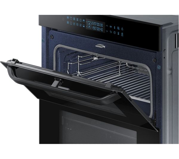 dual cook flex nv75r7646rb electric oven black