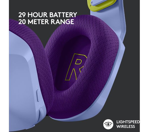 981000890 LOGITECH G733 LIGHTSPEED Wireless Gaming Headset Lilac Currys Business