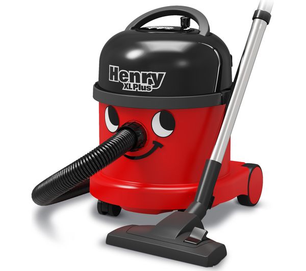 Image of NUMATIC Henry XL Plus Cylinder Bagged Vacuum Cleaner - Red