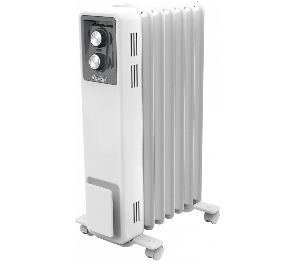DIMPLEX ECR15 Portable Oil-Free Radiator - White & Grey