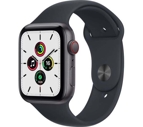 MKT33B A APPLE Watch SE Cellular Space Grey Aluminium with