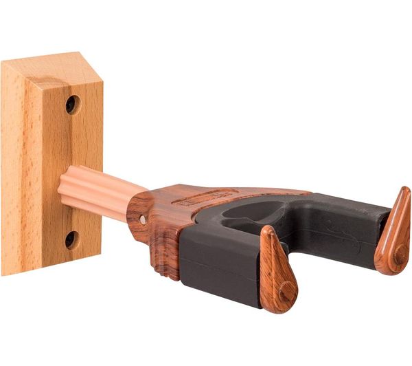 KINSMAN KWH5 Auto Lock Ukulele Hanger - Black & Brown