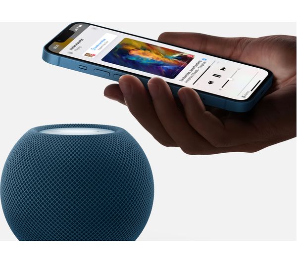 APPLE HomePod Mini Smart Speaker with Siri - Blue - MJ2C3B/A