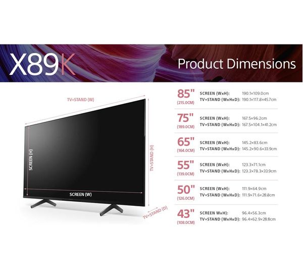4548736137561 SONY BRAVIA KD 55X89KU 55