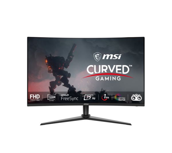 9S63BB51M002 MSI Optix G243CV Full HD 24" Curved VA Gaming Monitor