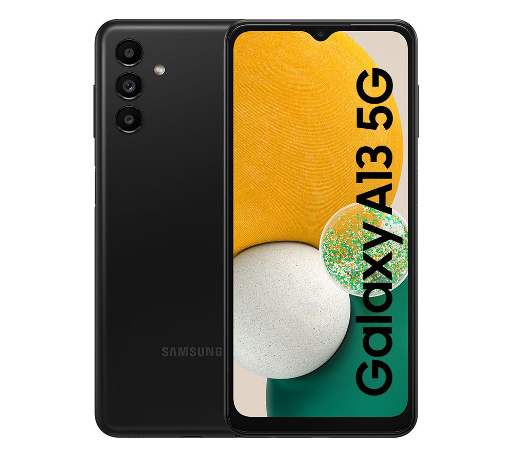 SAMSUNG Galaxy A13 5G - 64 GB, Black, Black