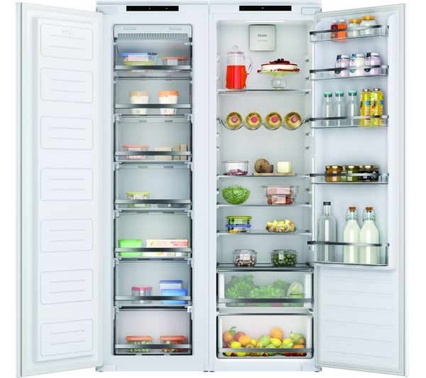 8059019043562 HAIER HLE 172 UK Integrated Tall Fridge Sliding Hinge