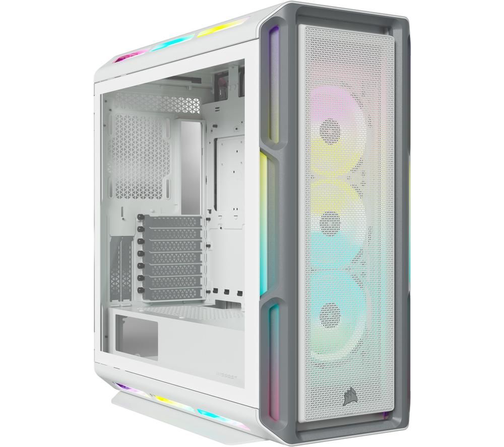 iCUE 5000T RGB ATX Mid-Tower PC Case - White