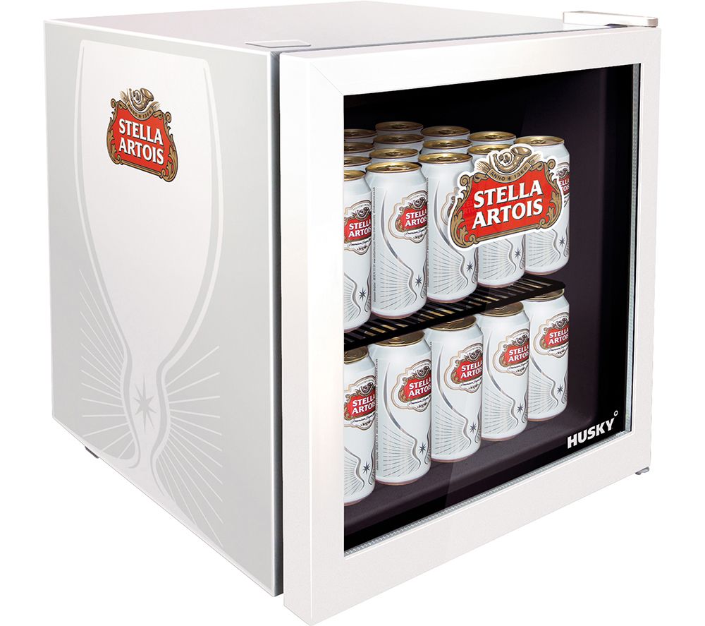 Stella Artois HUS-HU219 Drinks Cooler - Grey & White