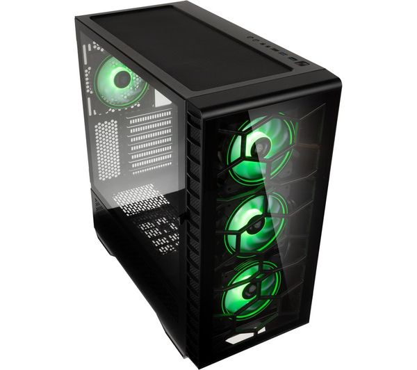Kolink Observatory Y Argb E Atx Mid Tower Pc Case Black