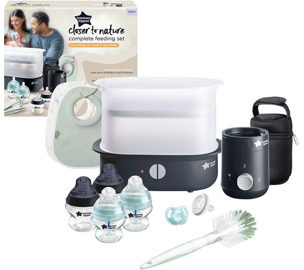 447840 TOMMEE TIPPEE Complete Feeding Kit Black Currys Business