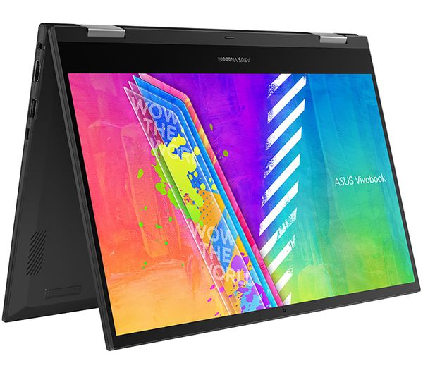 Image of ASUS Vivobook Go 14 Flip 14" 2 in 1 Laptop - Intel® Celeron®, 128 GB eMMC, Blue