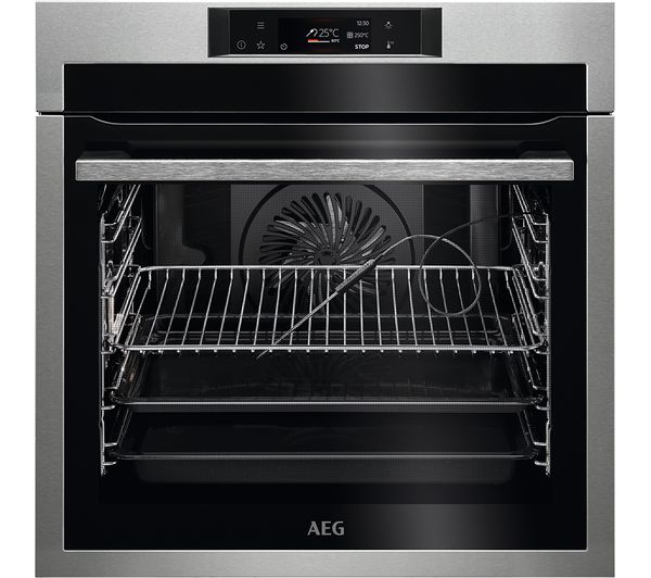 Image of AEG BPE742380M Electric Pyrolytic Oven - Black