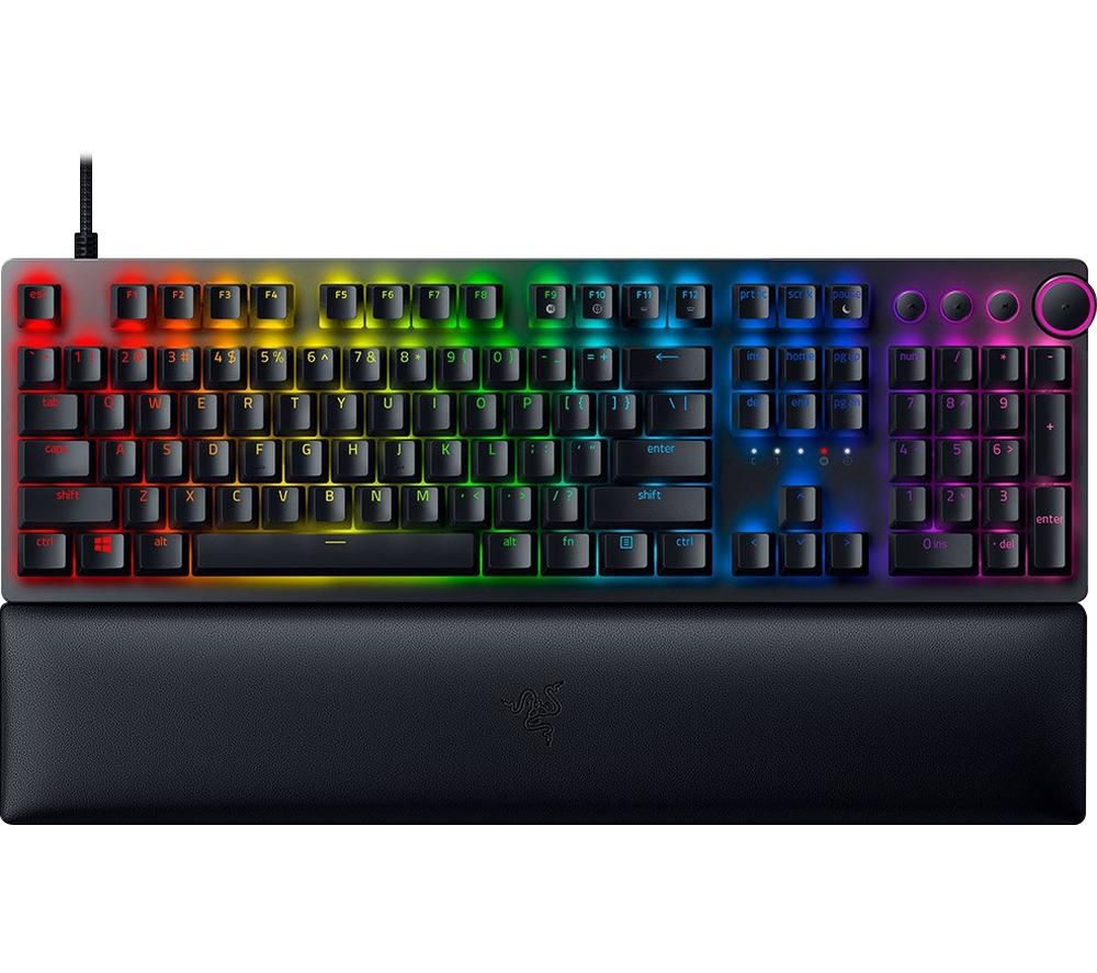 Huntsman V2 RGB Mechanical Gaming Keyboard - Clicky Purple Switches