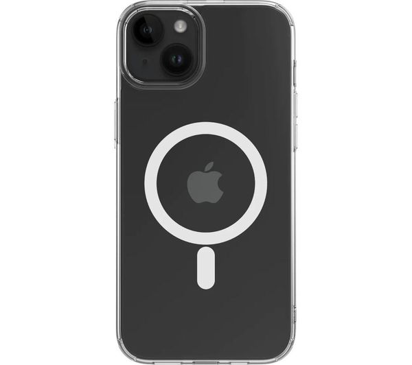 An image of QDOS HYBRID FORCE + SNAP MagSafe iPhone 15 Plus Case - Clear