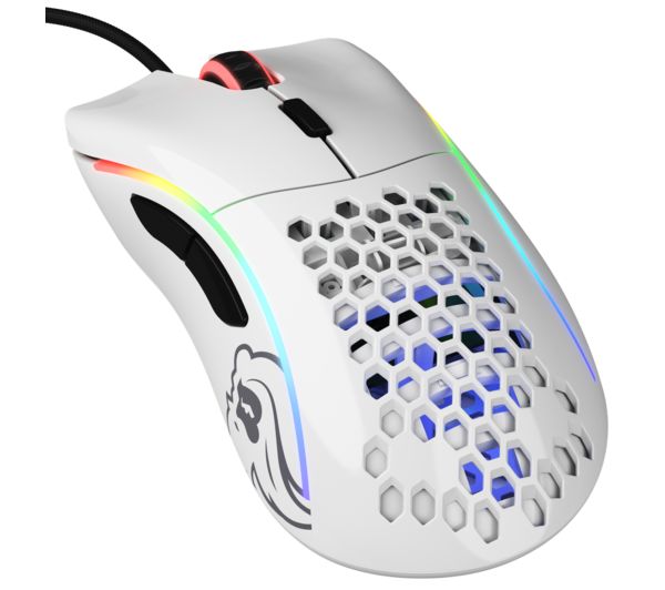 Glorious Model D Rgb Optical Gaming Mouse Glossy White Glorious Model D Rgb Optical Gaming Mouse Glossy White