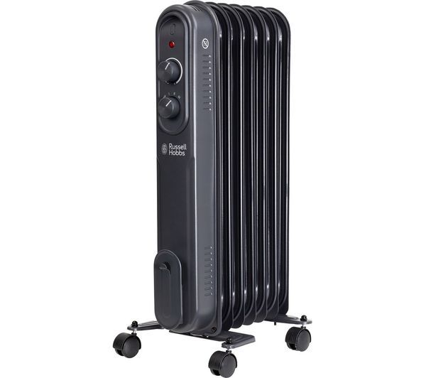 Russell Hobbs Rhofr7004a Portable Oil Filled Radiator Anthracite