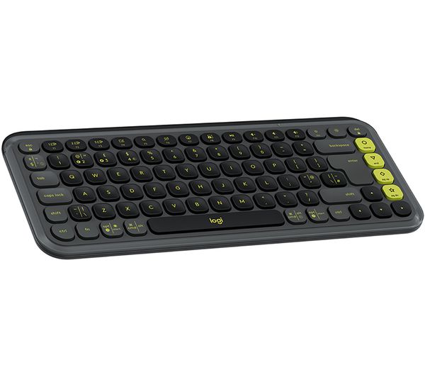 Logitech Pop Icon Keys Wireless Keyboard Graphite