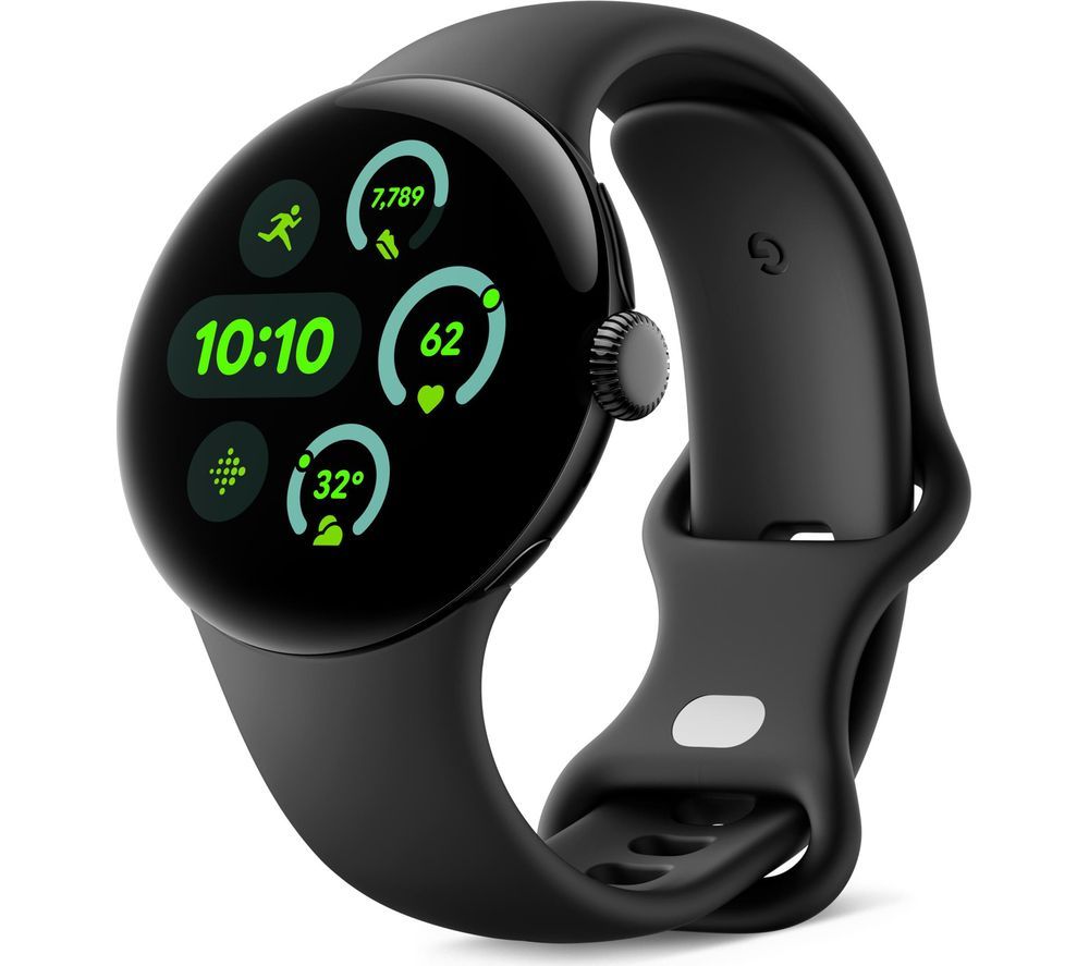 Pixel Watch 3 4G LTE - Black, Obsidian Band, 41 mm