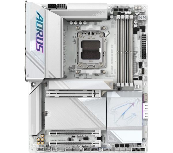 Gigabyte Aorus Pro Ice X870e Am5 Motherboard