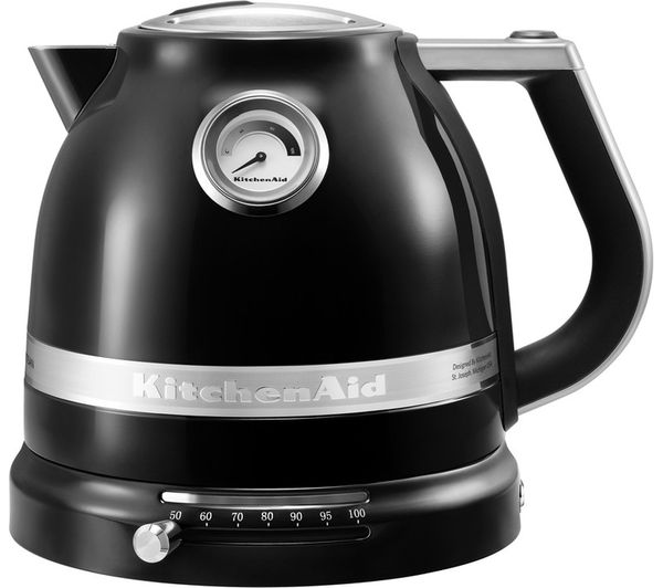 Kitchenaid Artisan Variable Temperature 5kek1522bob Jug Kettle Onyx Black