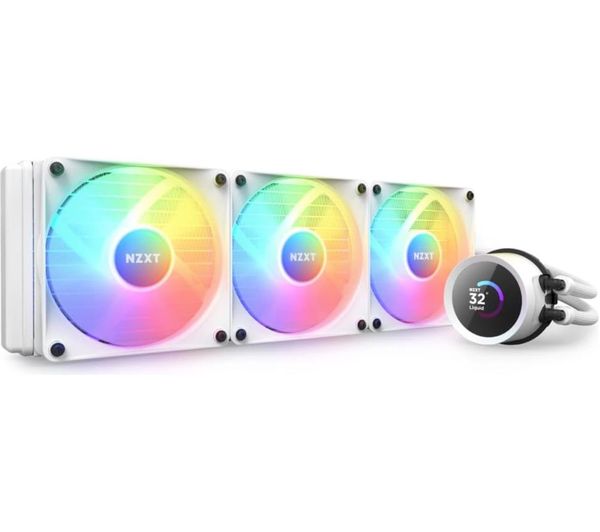 Nzxt Kraken 360 Rgb 360 Mm Liquid Cpu Cooler Rgb Led White