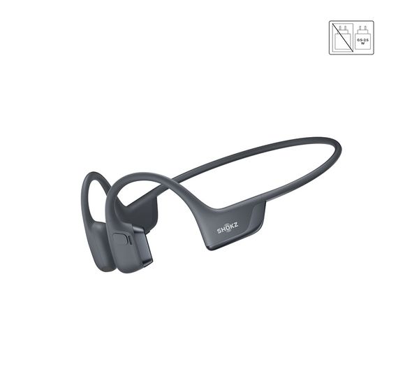 An image of SHOKZ OpenRun Pro 2 Wireless Bluetooth Headphones - Black