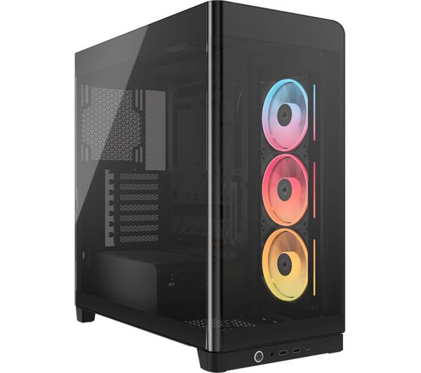 Corsair Frame 4500x Lx R Rgb Atx Mid Tower Pc Case Black