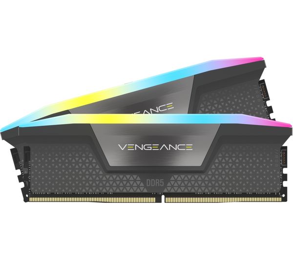 An image of CORSAIR Vengeance 16 GB RGB DDR5 6000 MHz PC RAM - 8 GB x 2