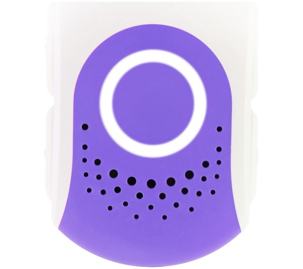 An image of KARRI Messenger 1 Instant Voice Messenger - Purple & White