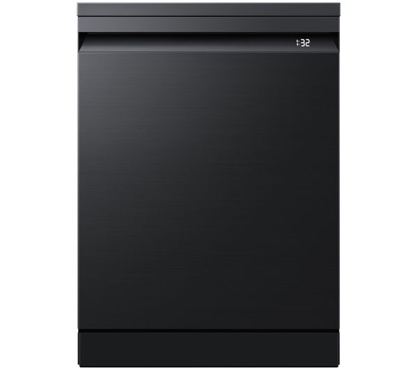 An image of SAMSUNG Series 9 WaterJet Clean DW90H79LAFFU4 Full-size WiFi-enabled Dishwasher - Black