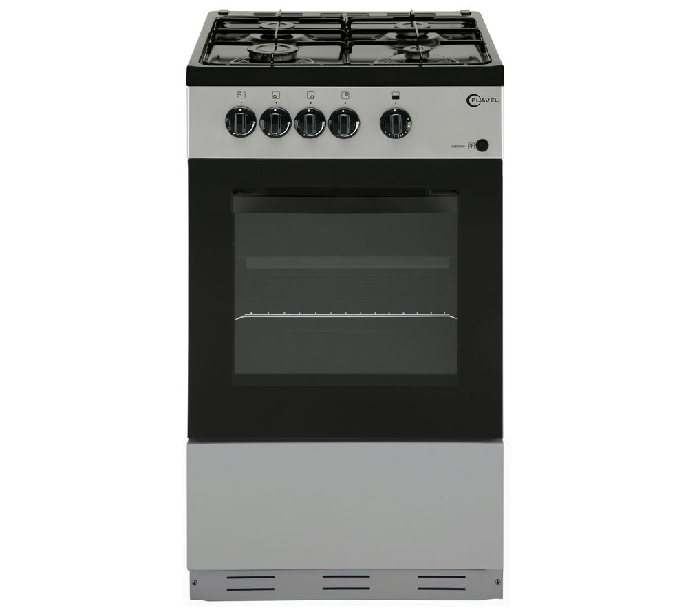 FLAVEL FSBG51S Gas Cooker – Silver, Silver