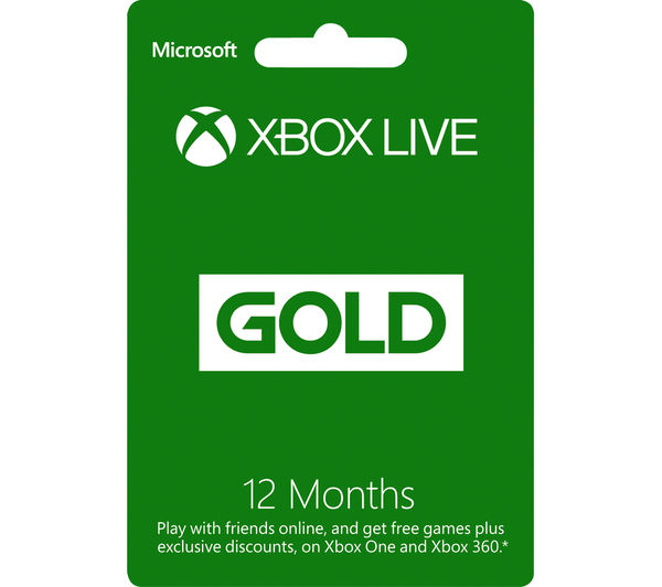 xbox live 12 month currys