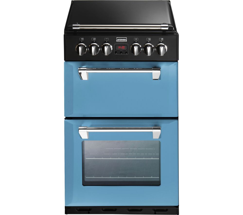 Buy STOVES Richmond Mini Range 550DFW 55 cm Dual Fuel Cooker Blue