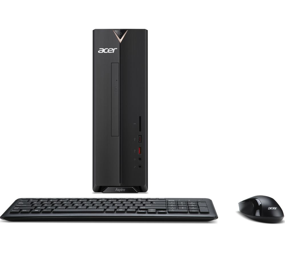 ACER XC-885 Intel® Core i3 Desktop PC – 1 TB HDD, Black, Black