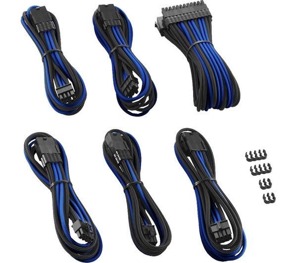 Pro Series ModMesh Extension Cable Kit - Black & Blue