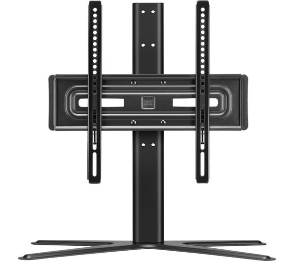 One For All Solid Wm 4471 314 Mm Tv Stand With Bracket Black