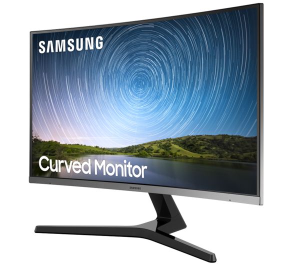 Image of SAMSUNG LC32R500FHPXXU Full HD 32" Curved LED Monitor - Blue Grey