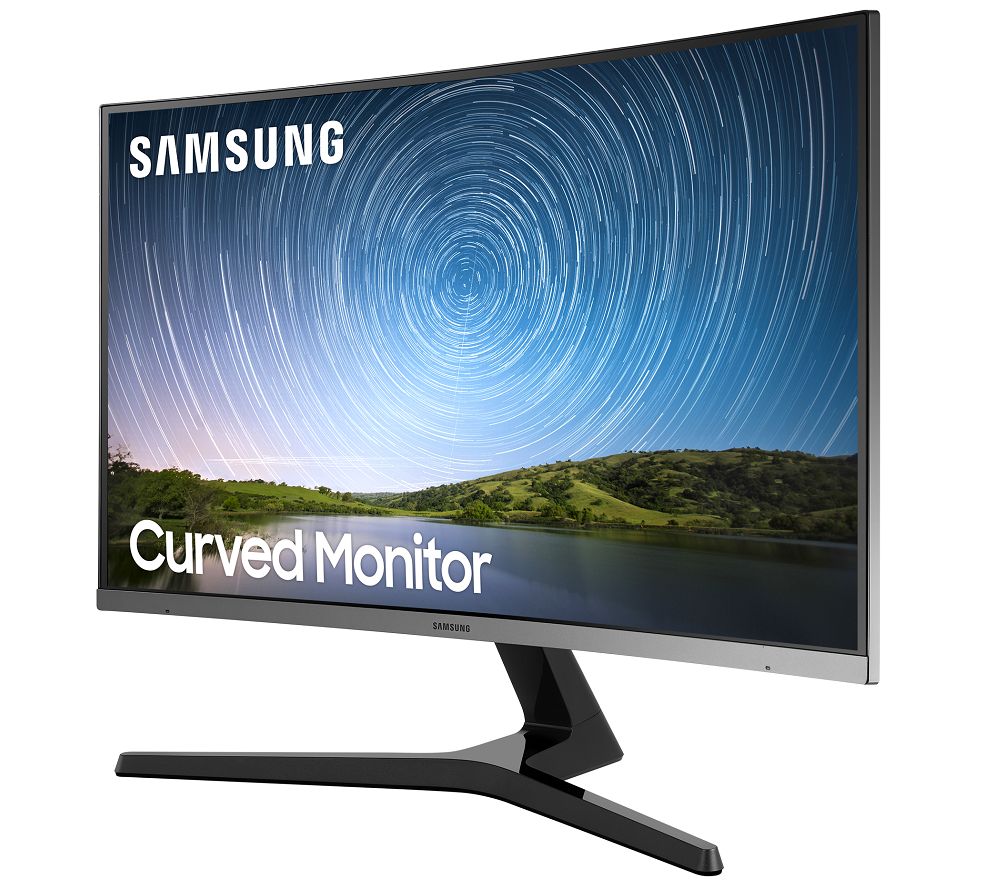 SAMSUNG LC32R500FHUXEN Full HD 32" Curved LED Monitor - Blue Grey