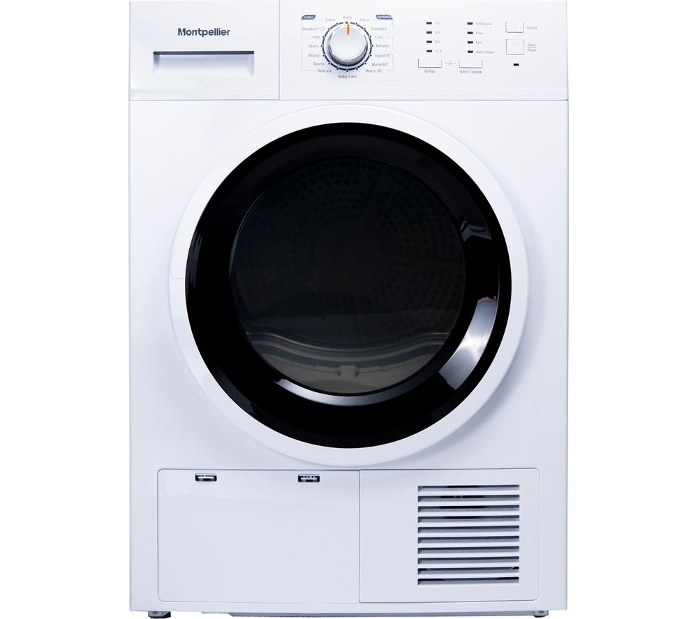 MONTPELLIER MCD8W 8 kg Condenser Tumble Dryer