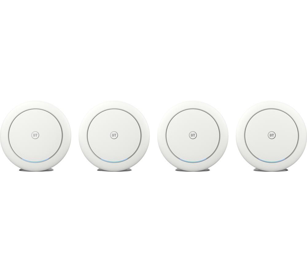 BT Premium Whole Home WiFi System - Quad Pack