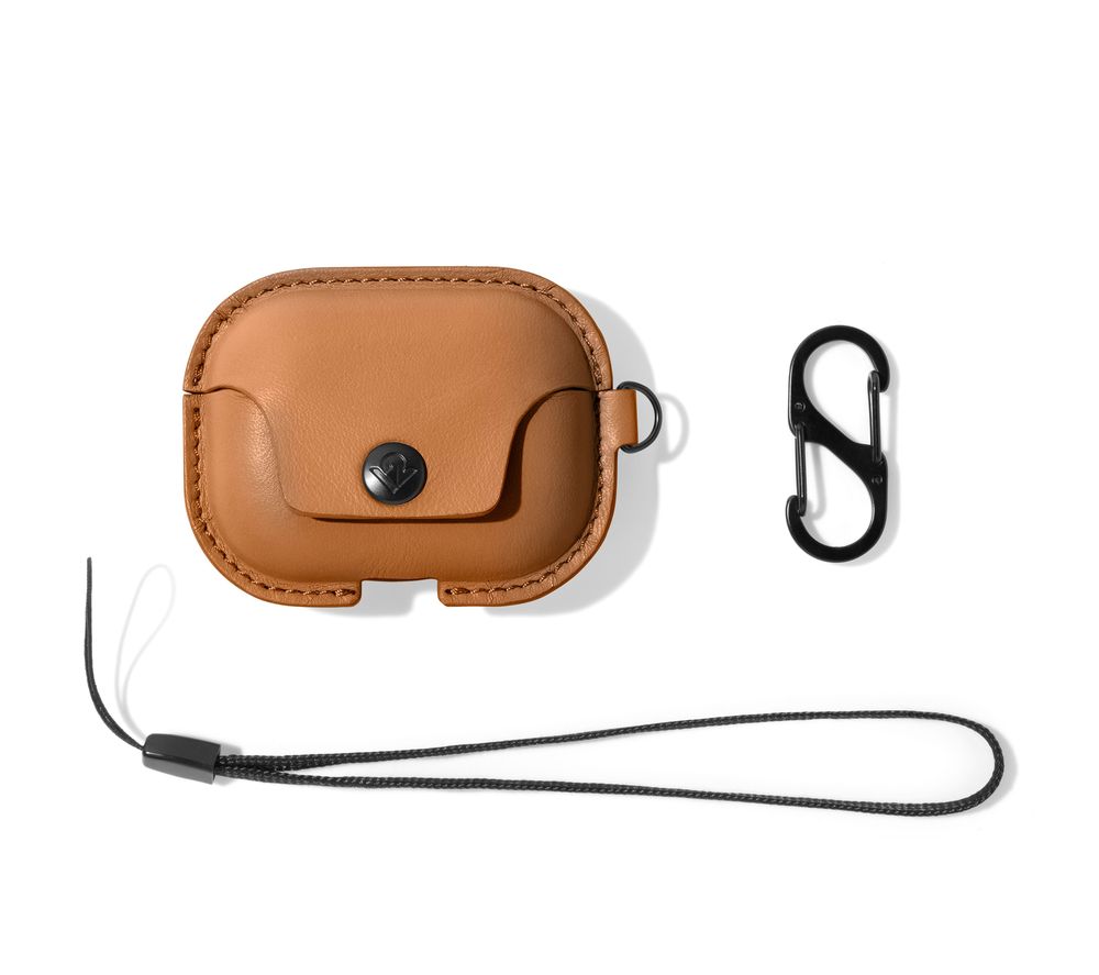 TWELVE SOUTH AirSnap AirPod Pro Case Cover - Brown, Brown