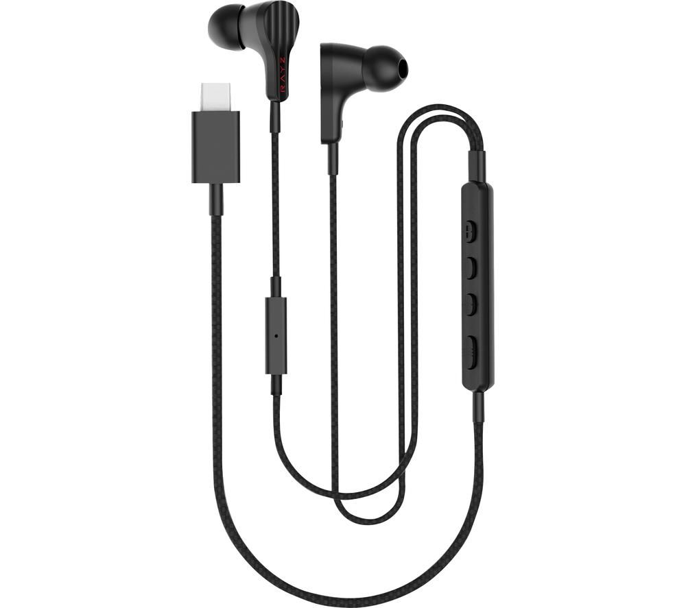 PIONEER Rayz Smart Noise-Cancelling USB Type-C Headphones - Black