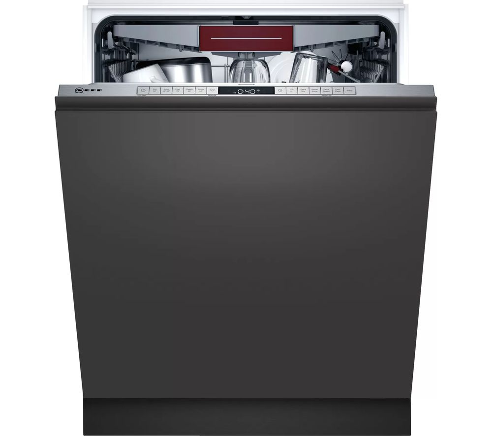NEFF N50 S155HCX27G Fullsize Fully Integrated WiFienabled Dishwasher