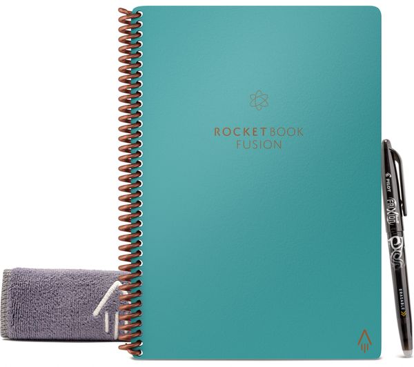 Rocketbook Fusion Digital A5 Notebook Neptune Teal